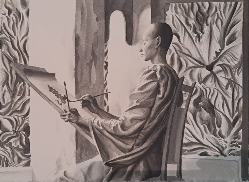 德拉戈斯·巴迪塔, 《圖畫》Painting, 2020