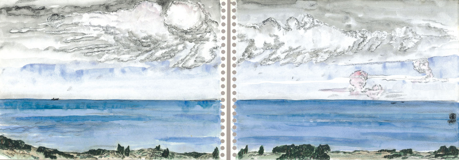 林銓居, 《雲朵：下寮海灘》