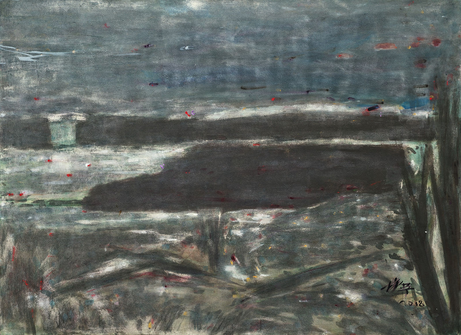 吳增榮, 《關島南部海景》 Seaview of Southern Guam, 2018