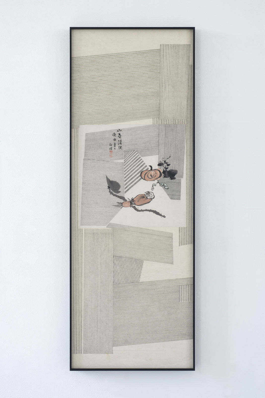 劉文瑄, 《對畫京都：山寺清供》 Drawing Dialogue in Kyoto: Mountain Temple in Qing Gong Painting, 2019