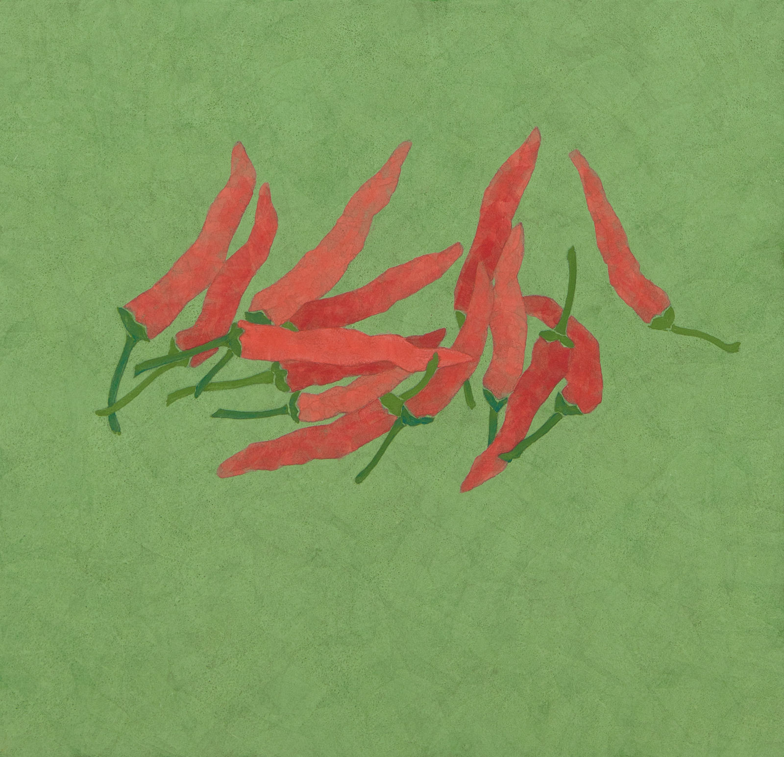 鍾舜文, 《日常採集─細辣椒》 Daily Collecting-Thin Chili Peppers, 2015