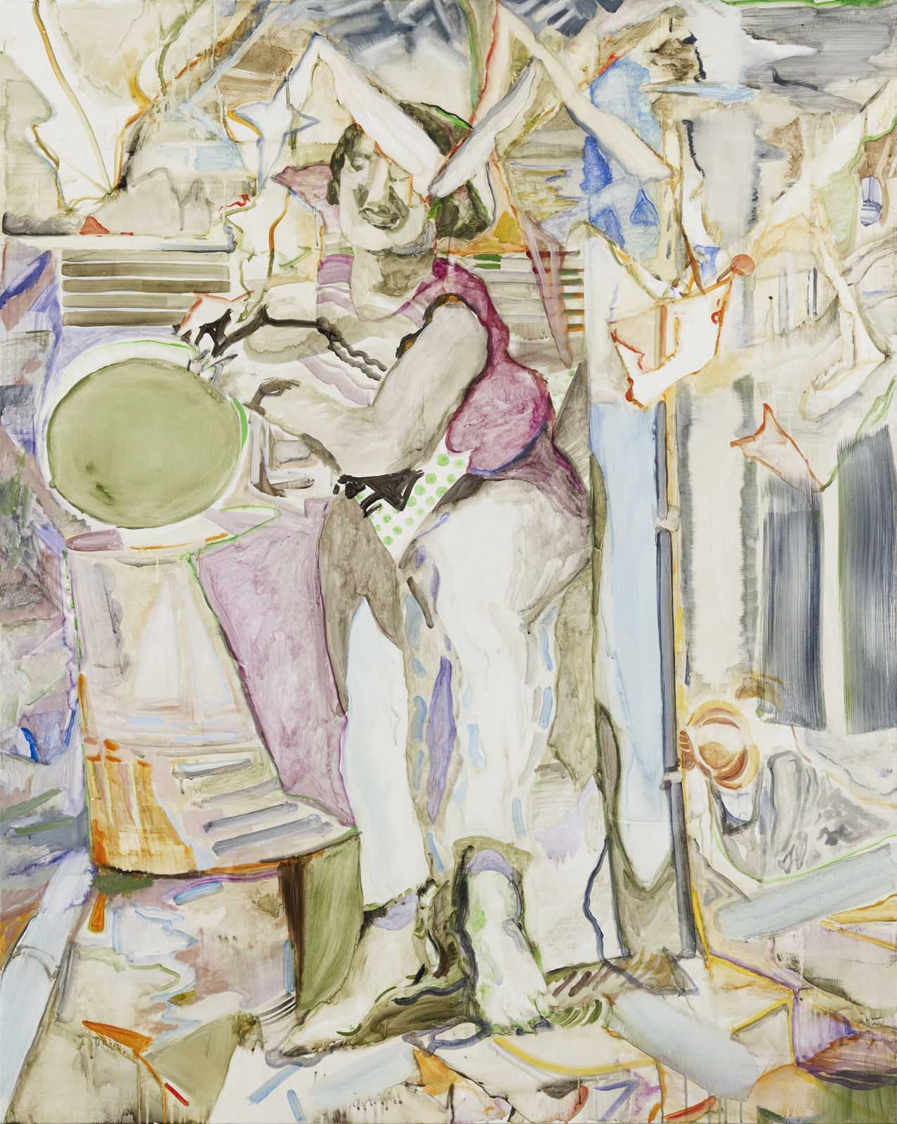 鍾江澤, 《潑水》 Spilling Water, 2017