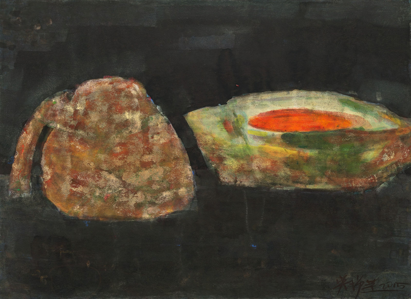 吳增榮, 《桔茶》 Orange Tea, 2015