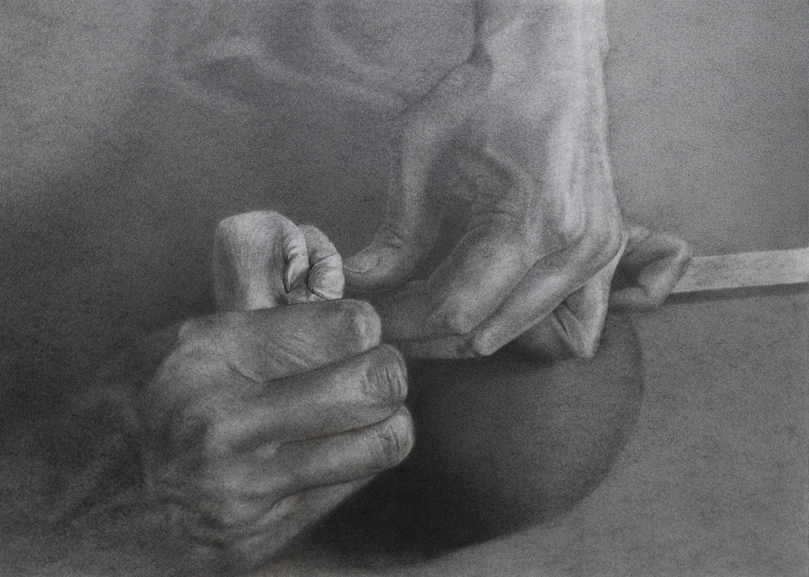 安娜・瑪瑞亞・米庫, 《沒有魔法老師的學徒- 素描5》 The Apprentice with no Sorcerer - Drawing 5, 2018