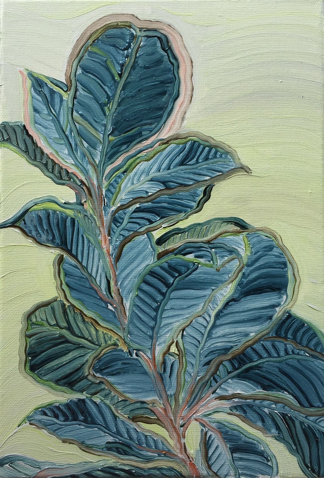 劉致宏, 《變葉木3》 Golden Leaves3, 2019