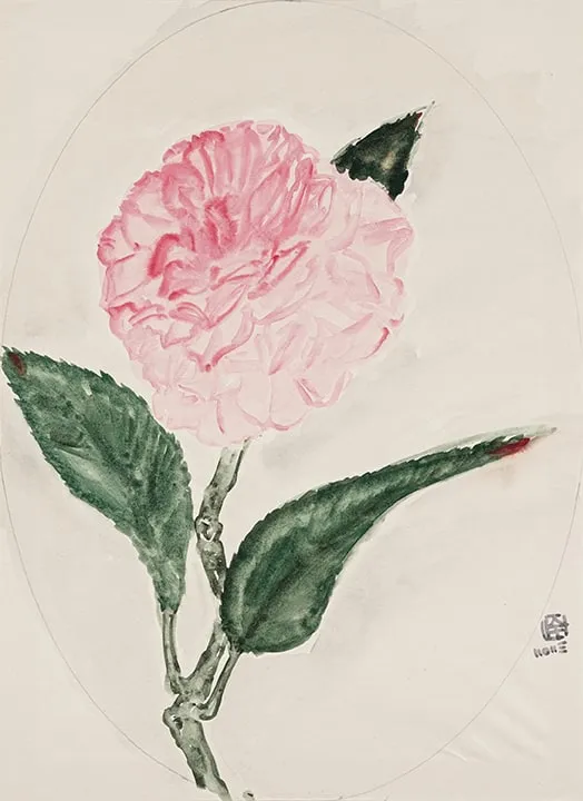 林銓居, 《茶花：情人節之二》Camellia: Valentine's Day II, 2023