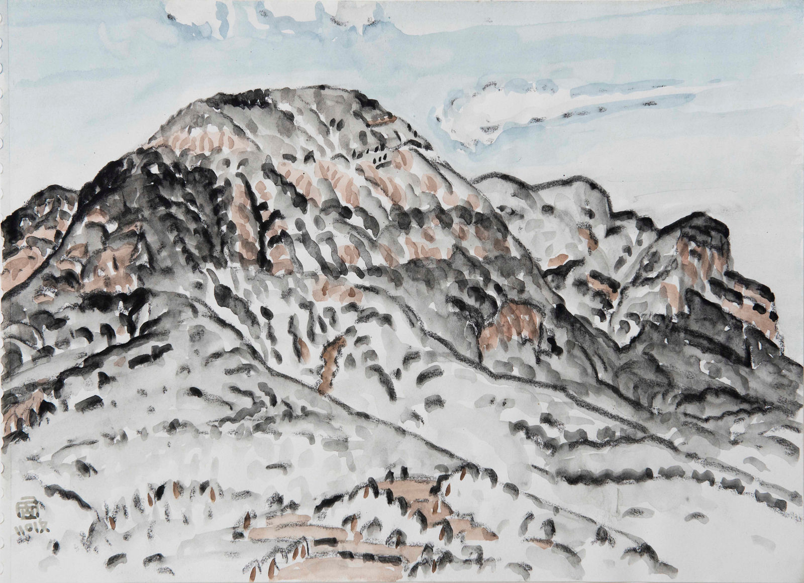 林銓居, 《北山之四》 Northern Mountain IV, 2019