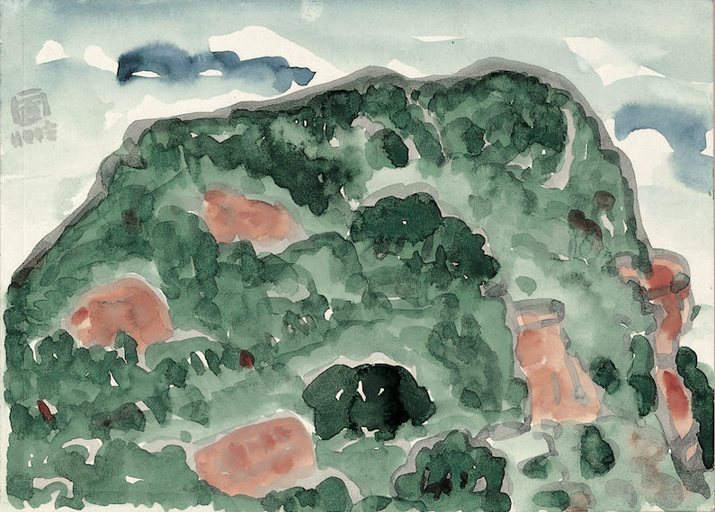 林銓居, 《南普陀山之三》 Mount Nanputuo III, 2018