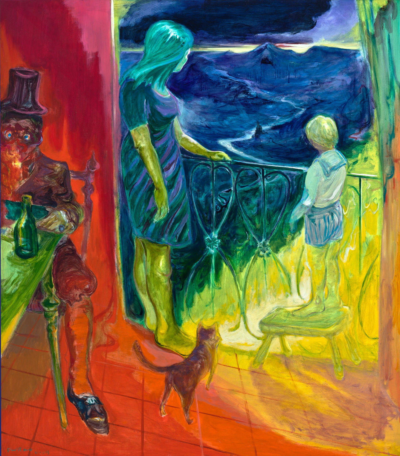 傅饒, 《窗外》 Aussrhalb des Fensters, 2021-2023