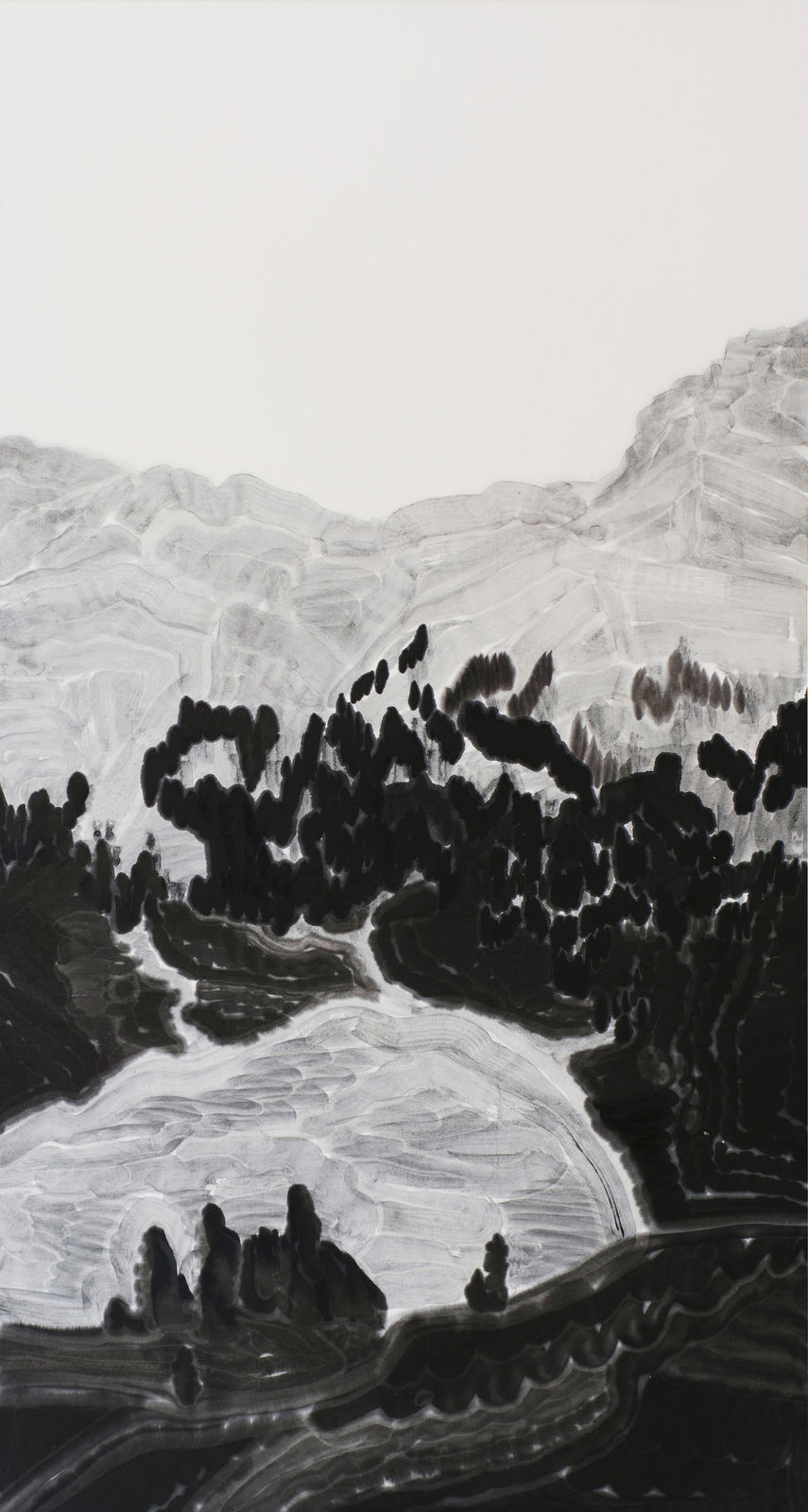 楊寓寧, 《山團》 A Group of Mountains, 2022