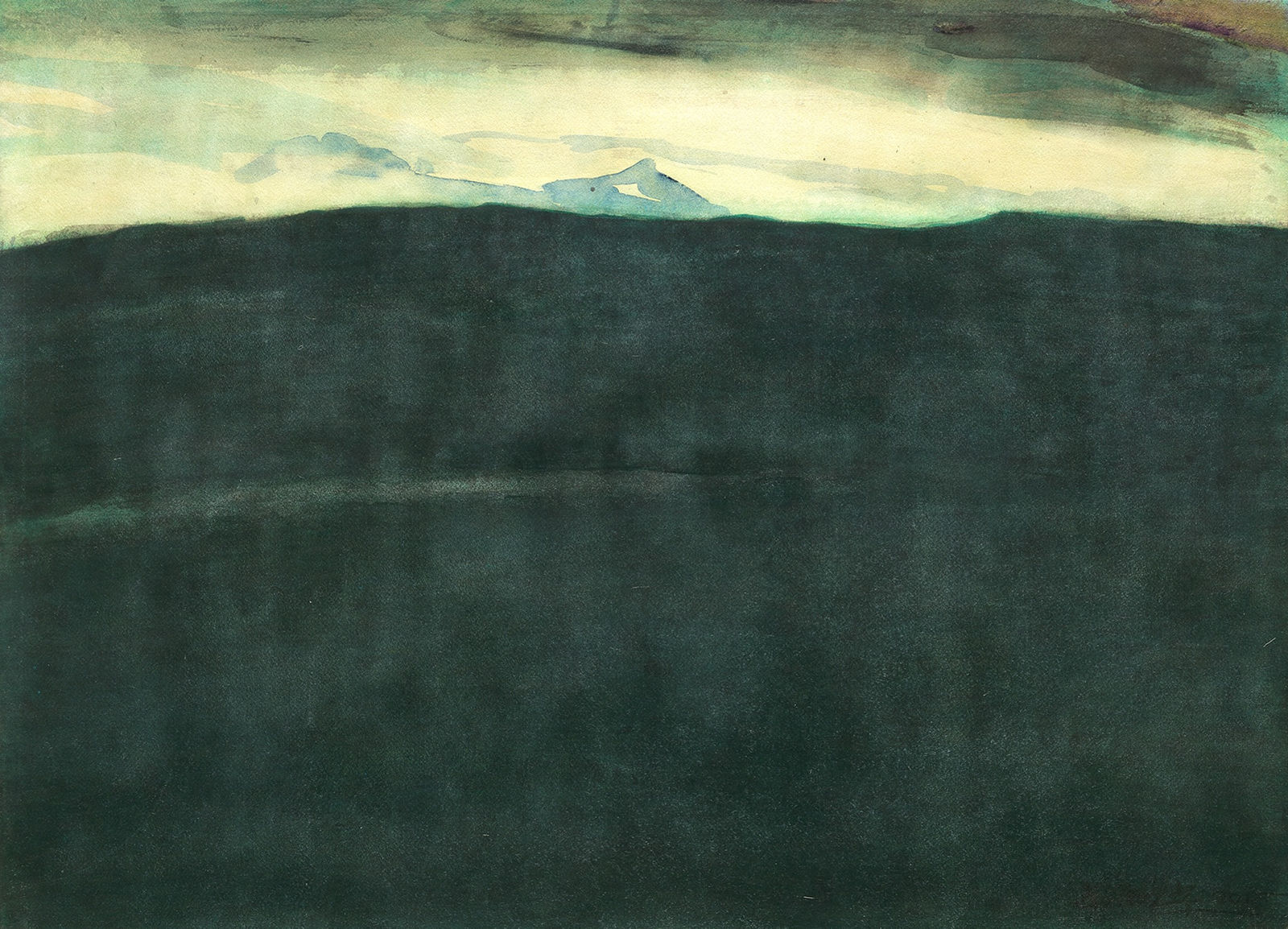 吳增榮, 《奇萊山遠眺能高山》 Viewing Mount Nenggao from Mount Qilai, 2015