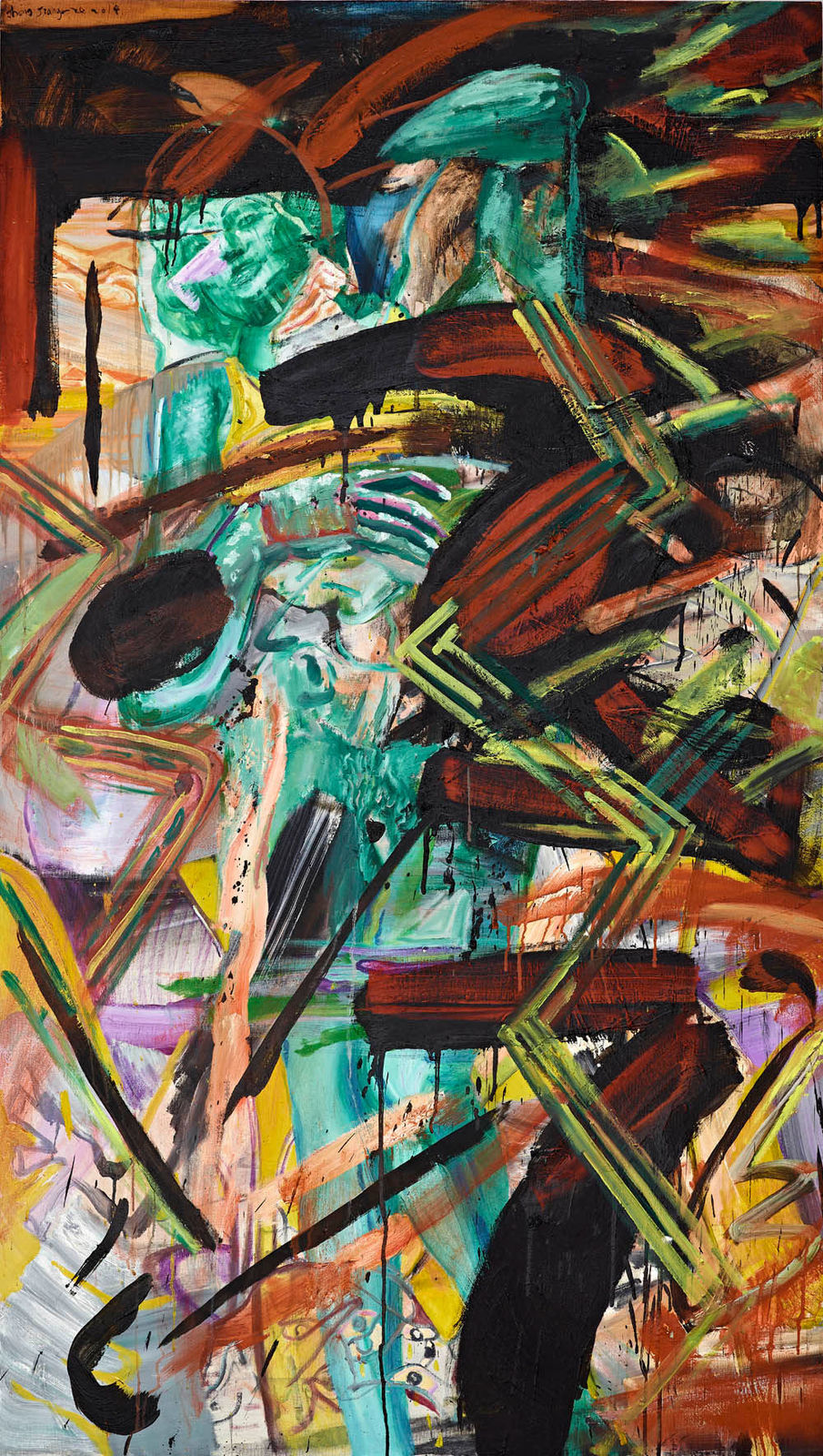 鍾江澤 , 《米開朗基羅—奴隸》 Michelangelo - The Slaves, 2014