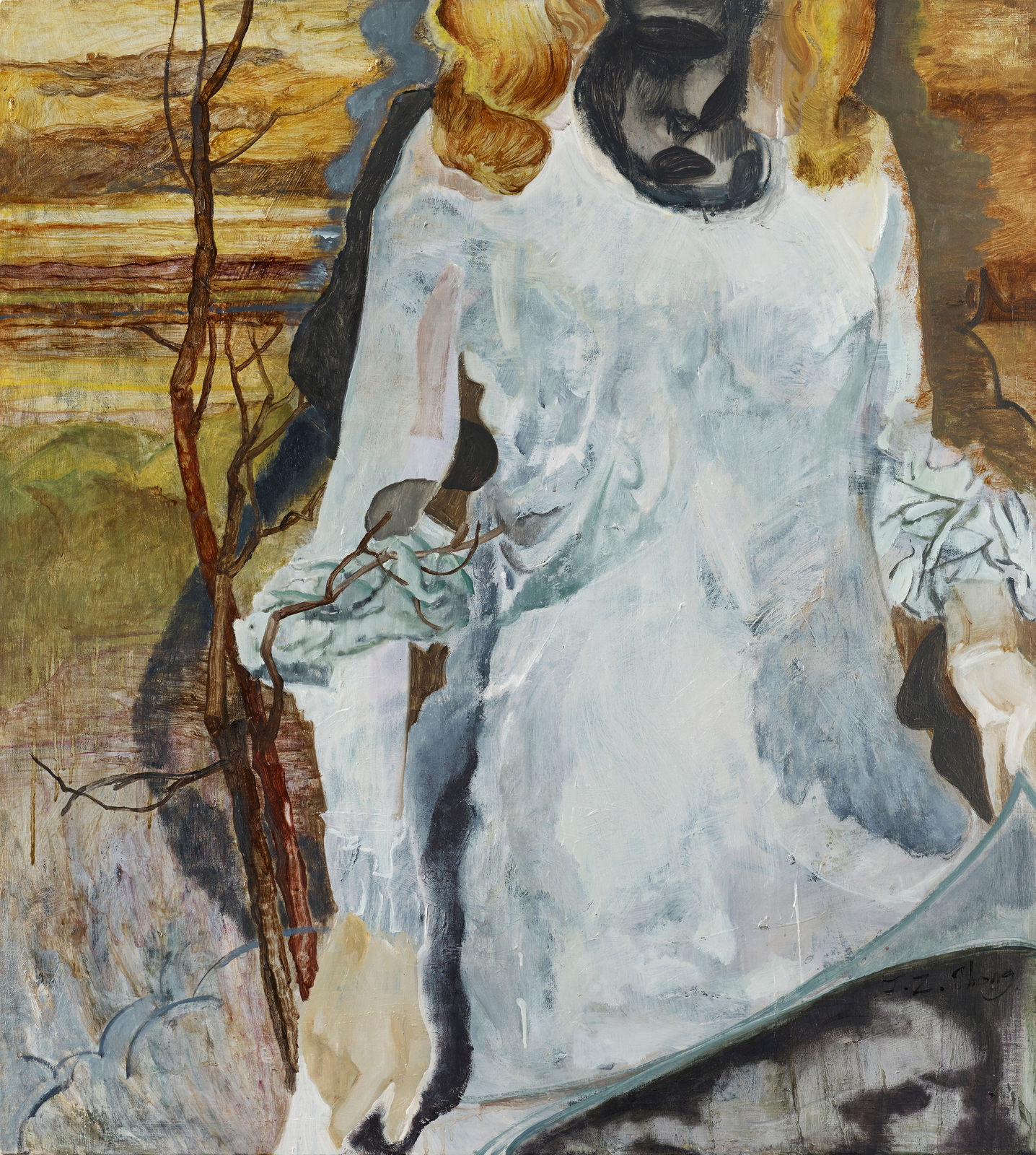 鍾江澤 , 《掀裙少女》 Girl Lifting Skirt, 2016