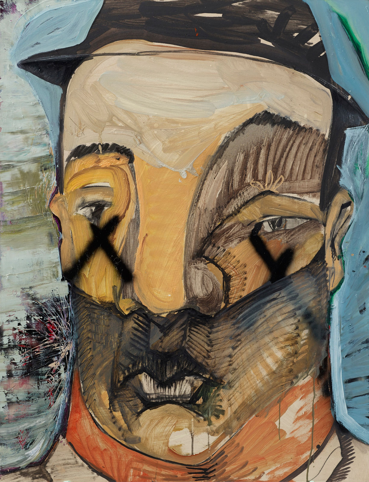 黨若洪, 《戴帽自畫像》 Self-Portrait - Wearing Hat, 2016