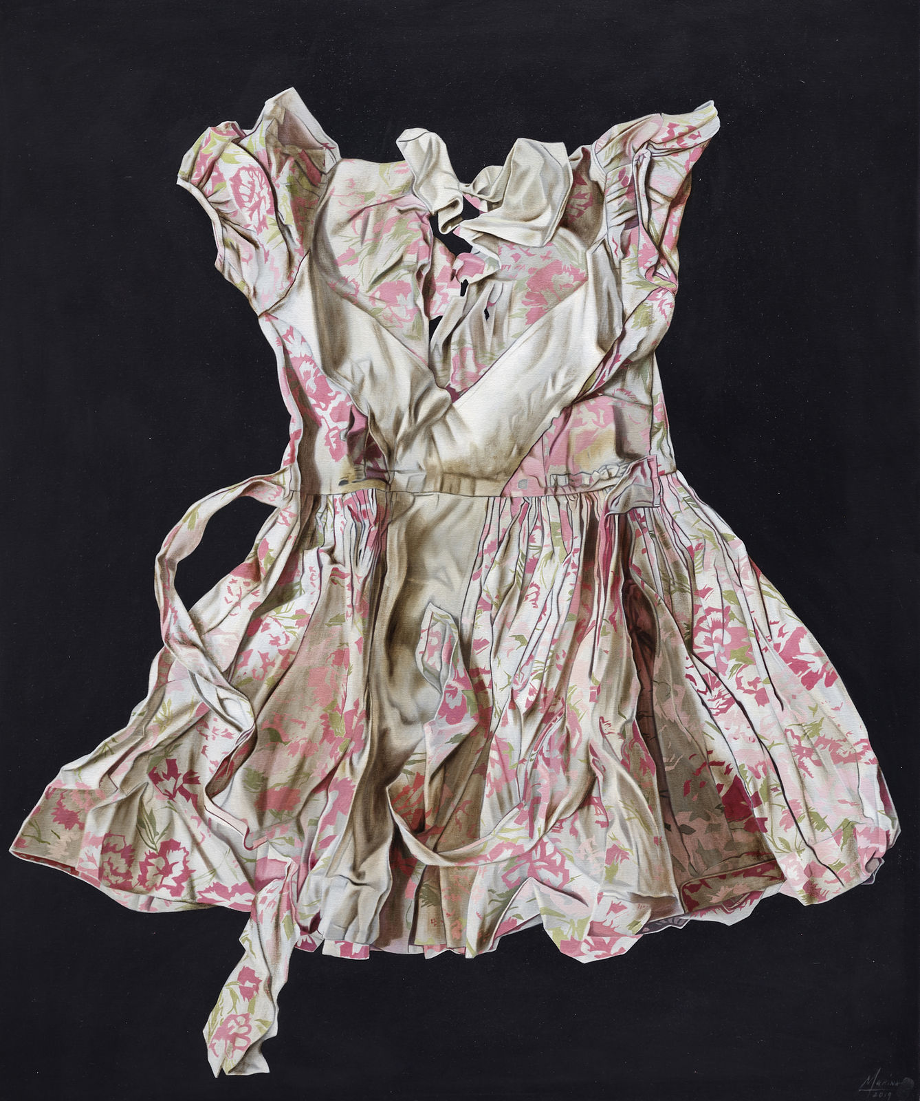 瑪莉娜．克魯斯, 《蘇妮雅洋裝上的大Y》 The Big “Y” on Sonia’s Dress, 2019