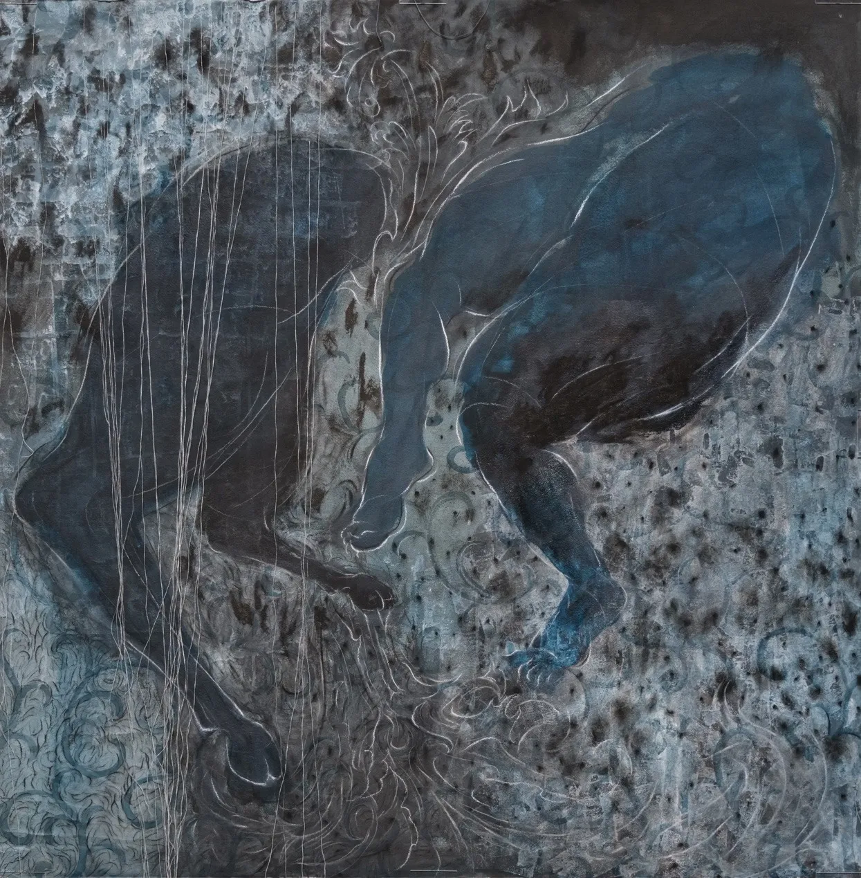 謝鴻均, 《混亂中的冥想》 Meditating on a Chaotic Platform, 2023