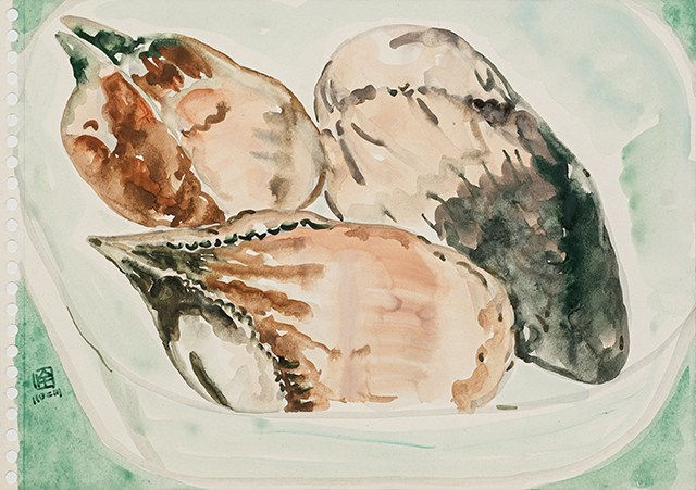 林銓居, 《牛油果籽之二》Avocado Seeds II, 2023