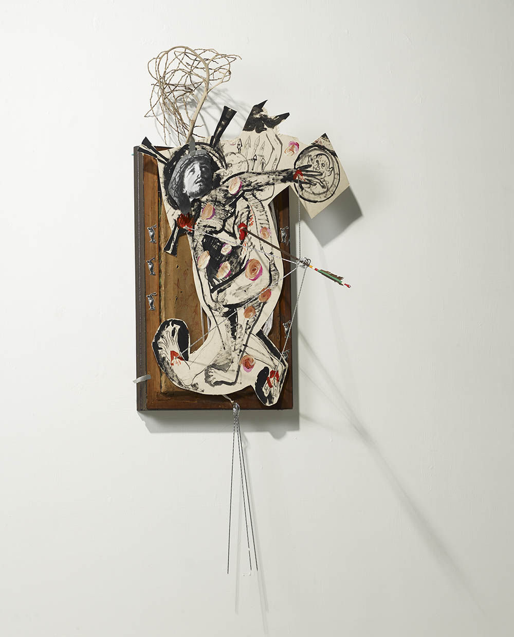 鍾江澤 , 《荒謬記憶-擲鐵餅的人加上十字架上的耶穌》 Absurd memory-Discobolos with Jesus on a cross, 2013