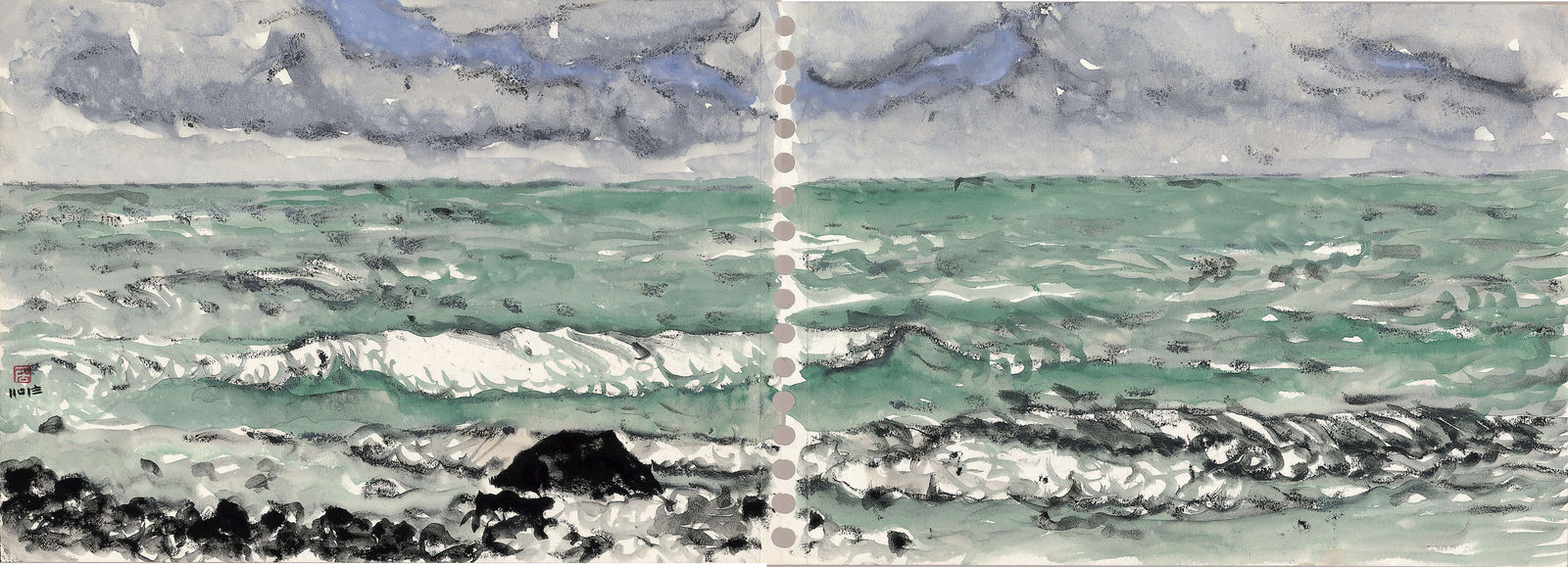 林銓居, 《冬日長浪》 Winter Swell, 2018