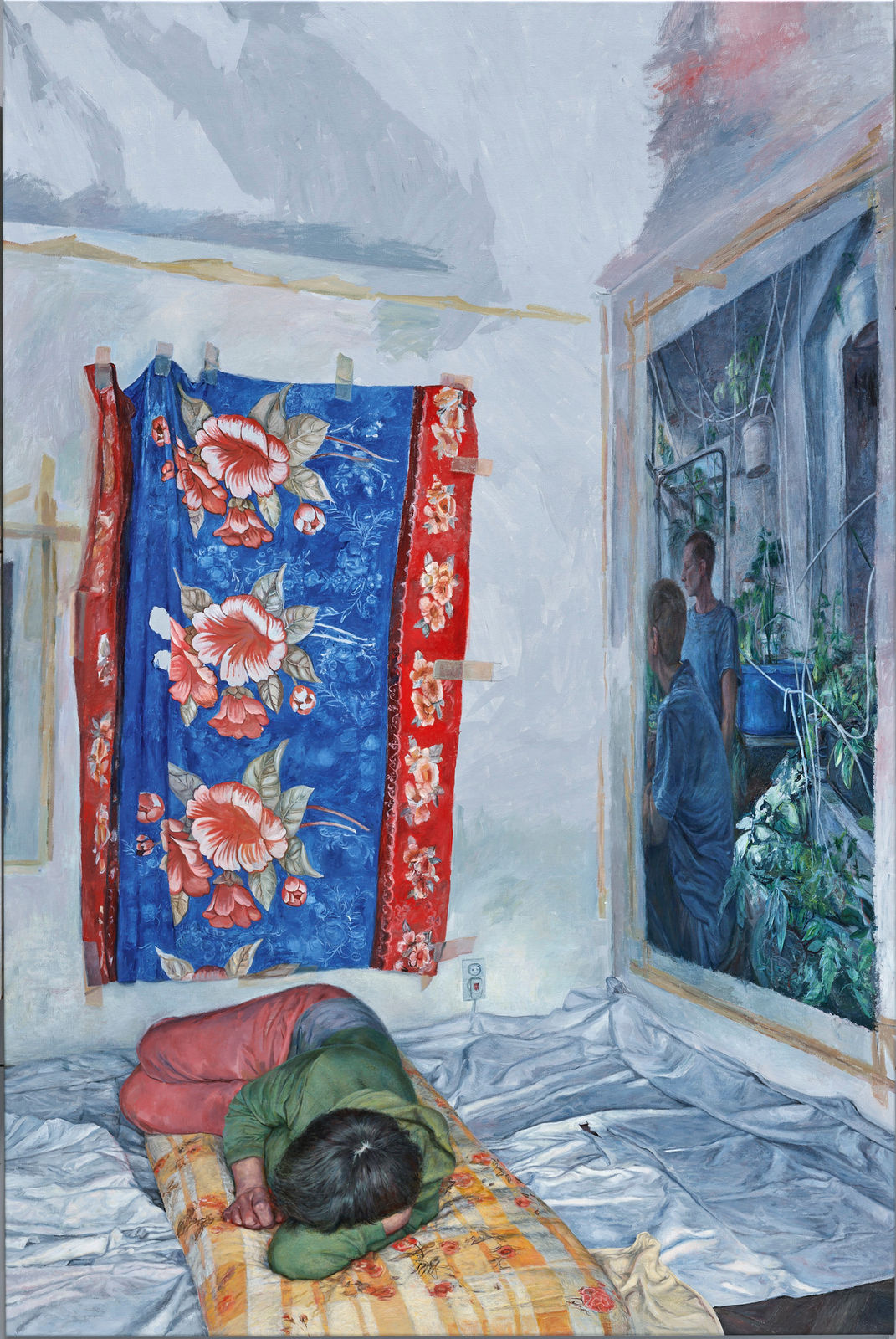 安娜・瑪瑞亞・米庫, 《夜復一夜......看似有說服力》 night after night, ... appeared as a pervasive , 2021