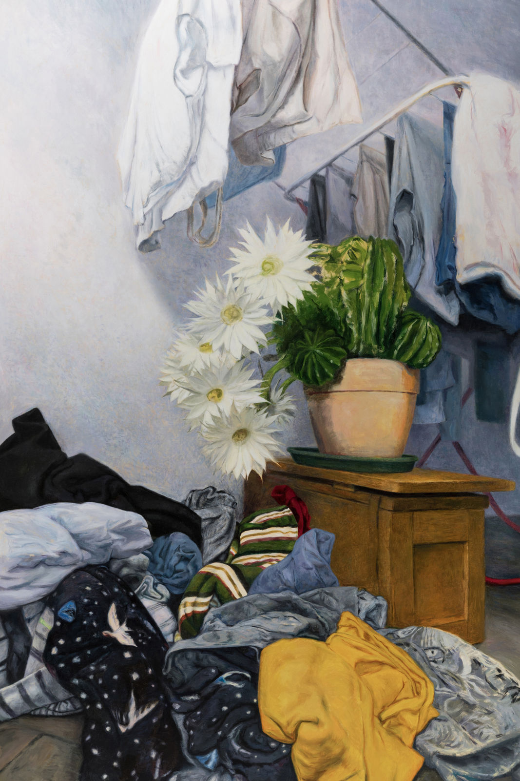 安娜・瑪瑞亞・米庫, 《他的工作 ...... 敬畏的訪客》his work. ... awe-struck visitor, 2024