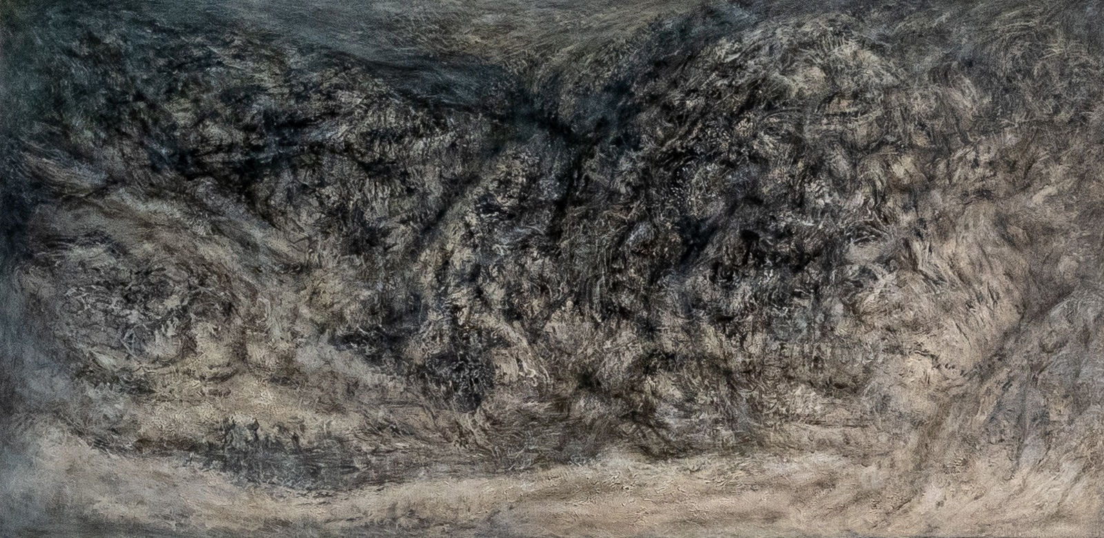 林煒翔, 《岩石化成雲（一）》Rocks Transformed into Clouds (1) , 2024