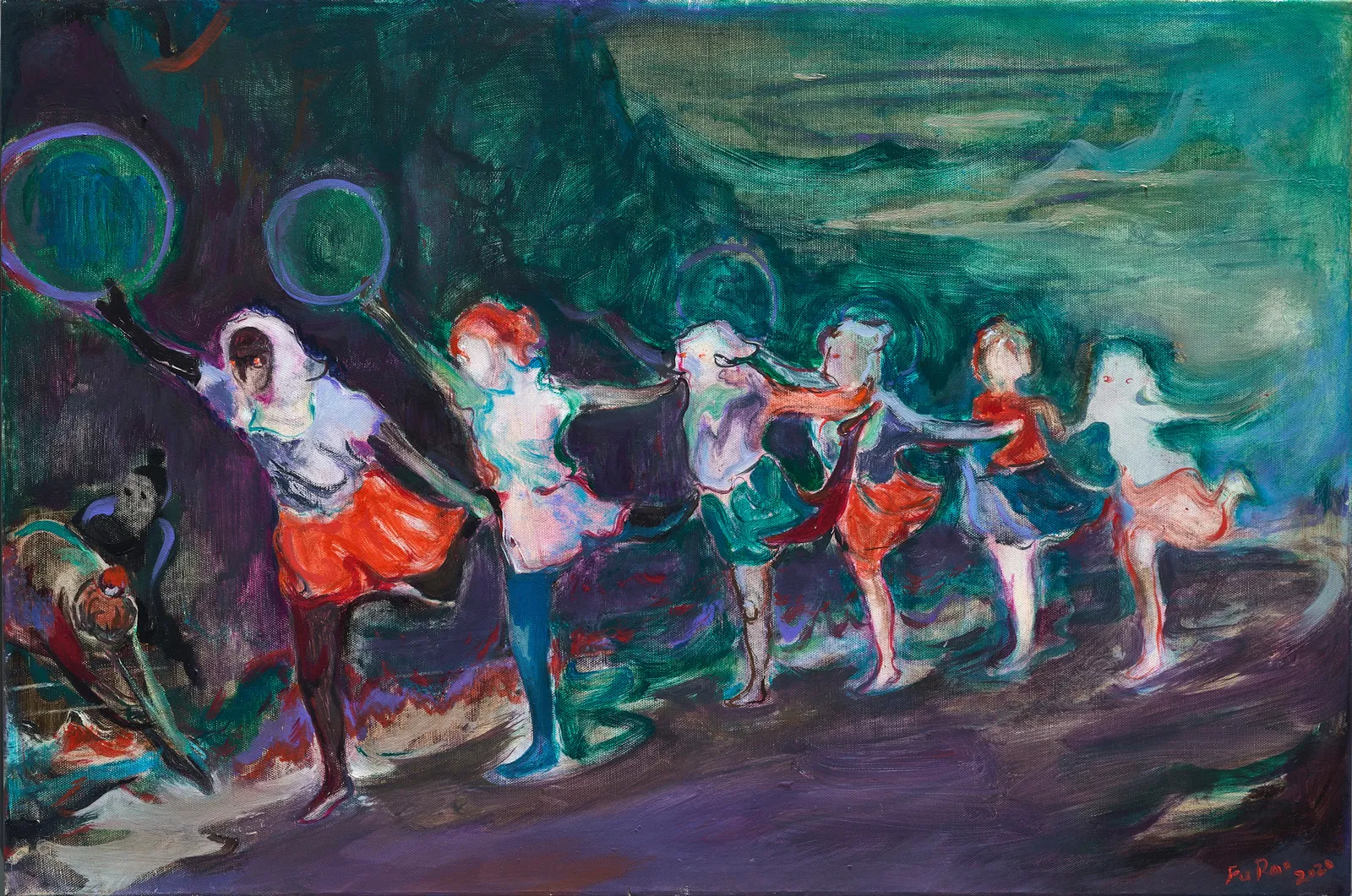 傅饒, 《集體舞》 Group Dance, 2020