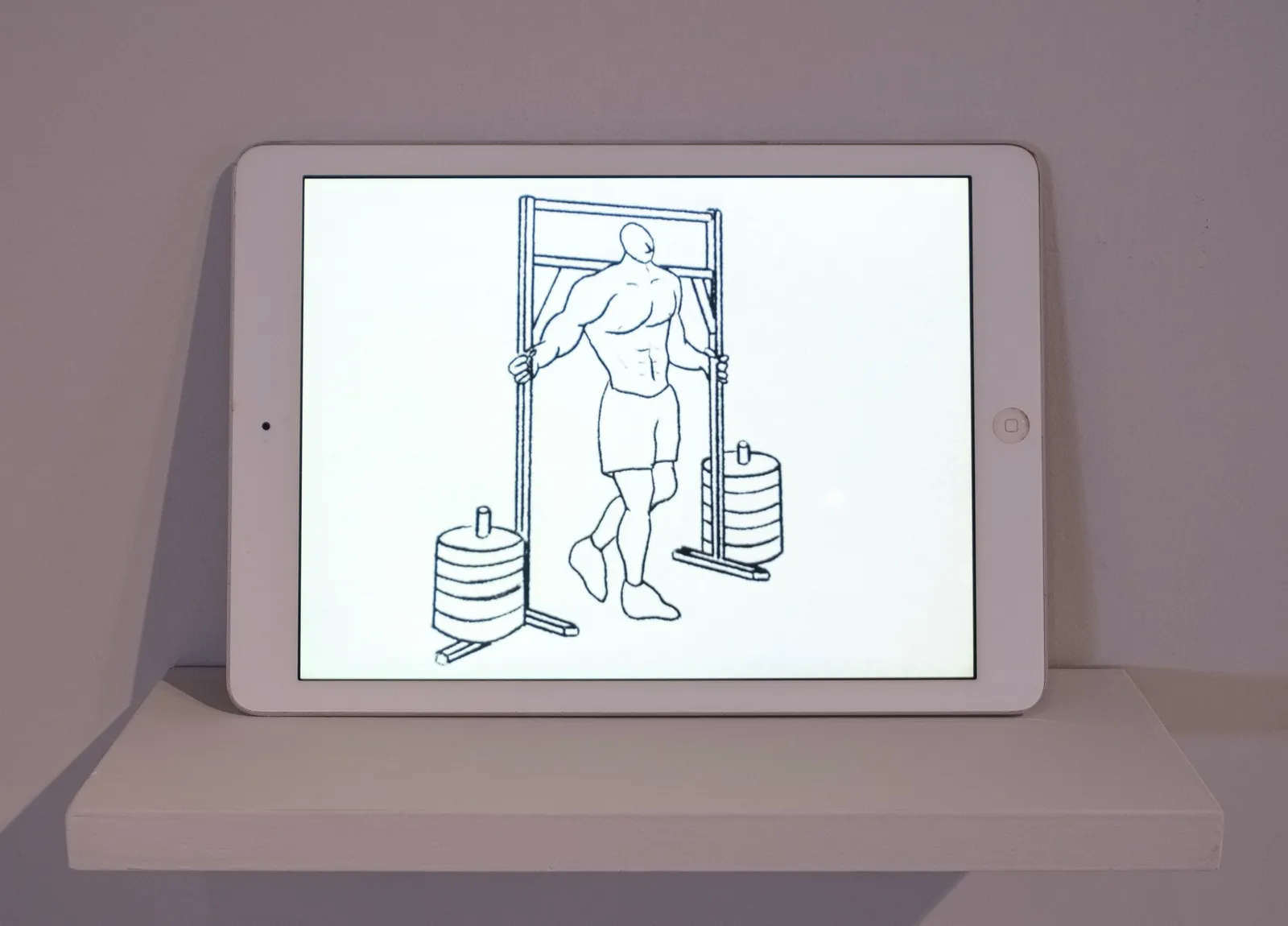 羅懿君, 《從勞動到運動》 Body Movement from Farming to Workout , 2021