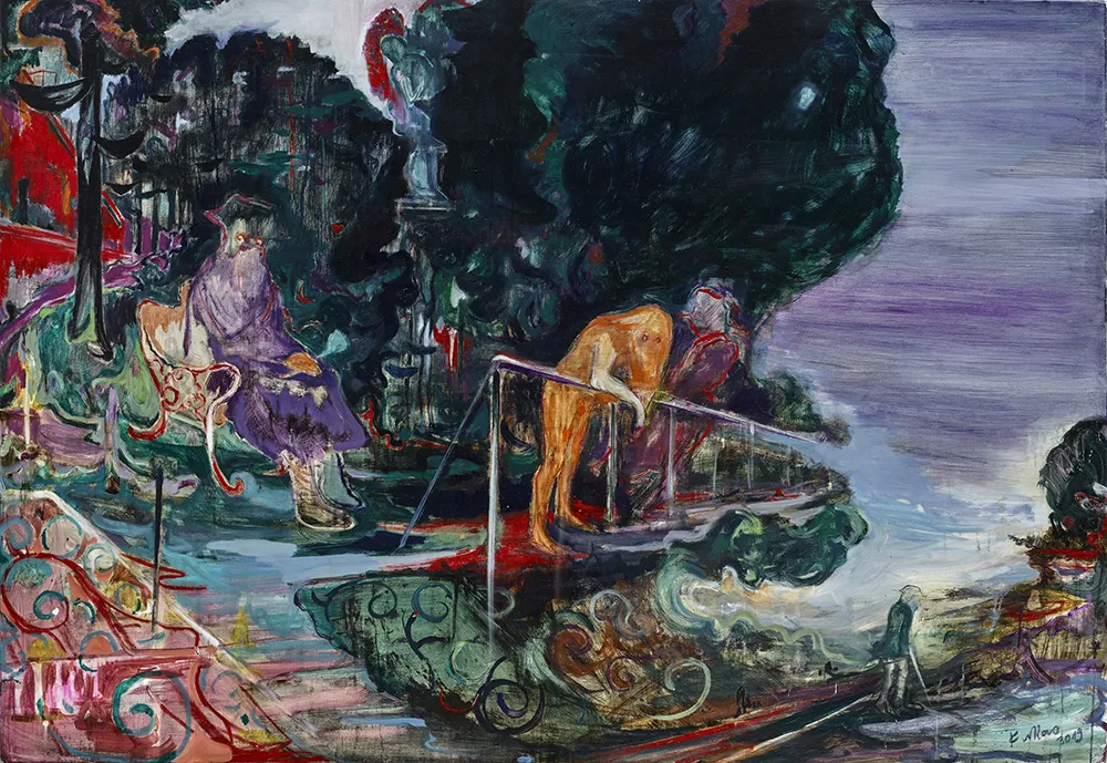 傅饒, 《易北河畔的邂逅》 An Encounter by River Elbe, 2019