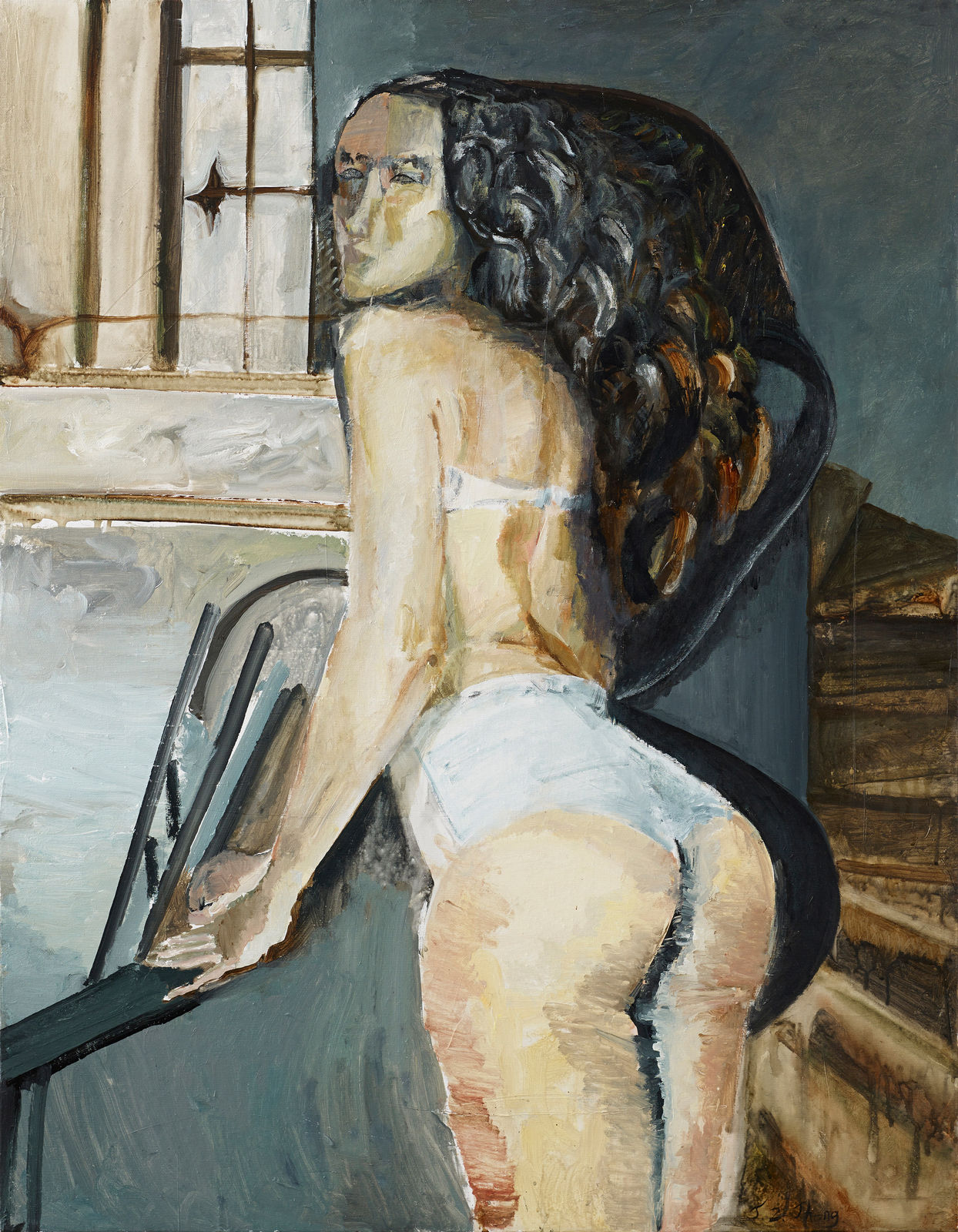 鍾江澤 , 《下樓梯的女人》 Women Descending a , 2016