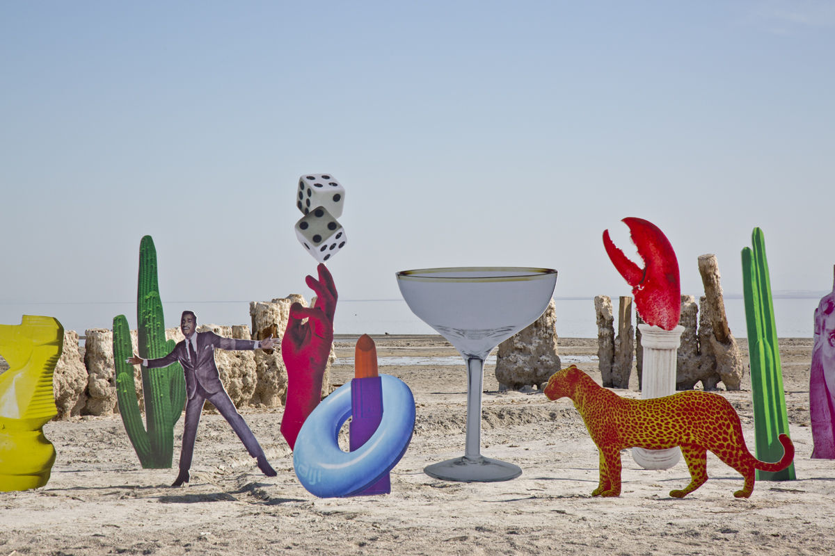 Marco Walker, La Piscina, Bombay Beach Biennale , 2017