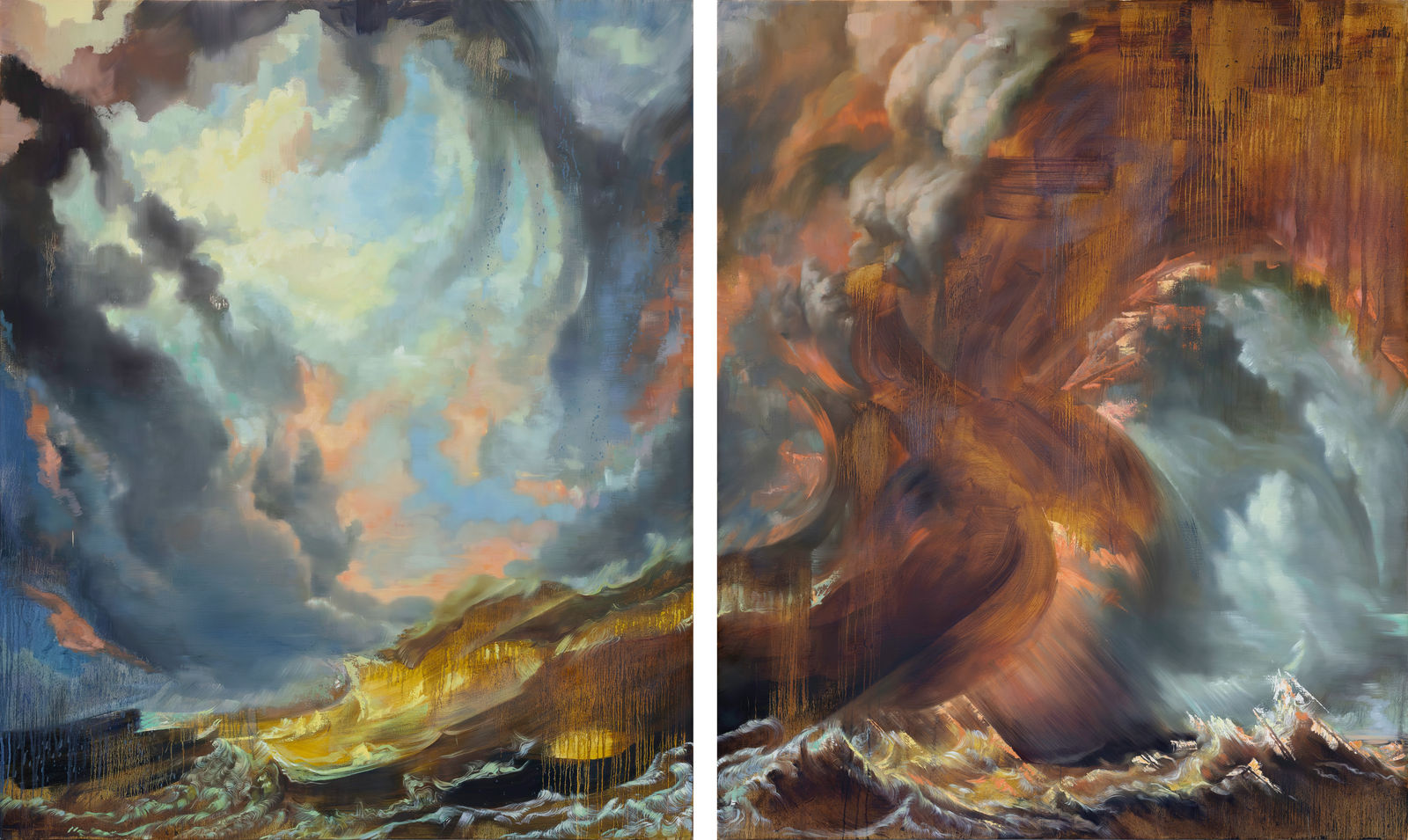 Maria Kreyn, Diptych II, 2022