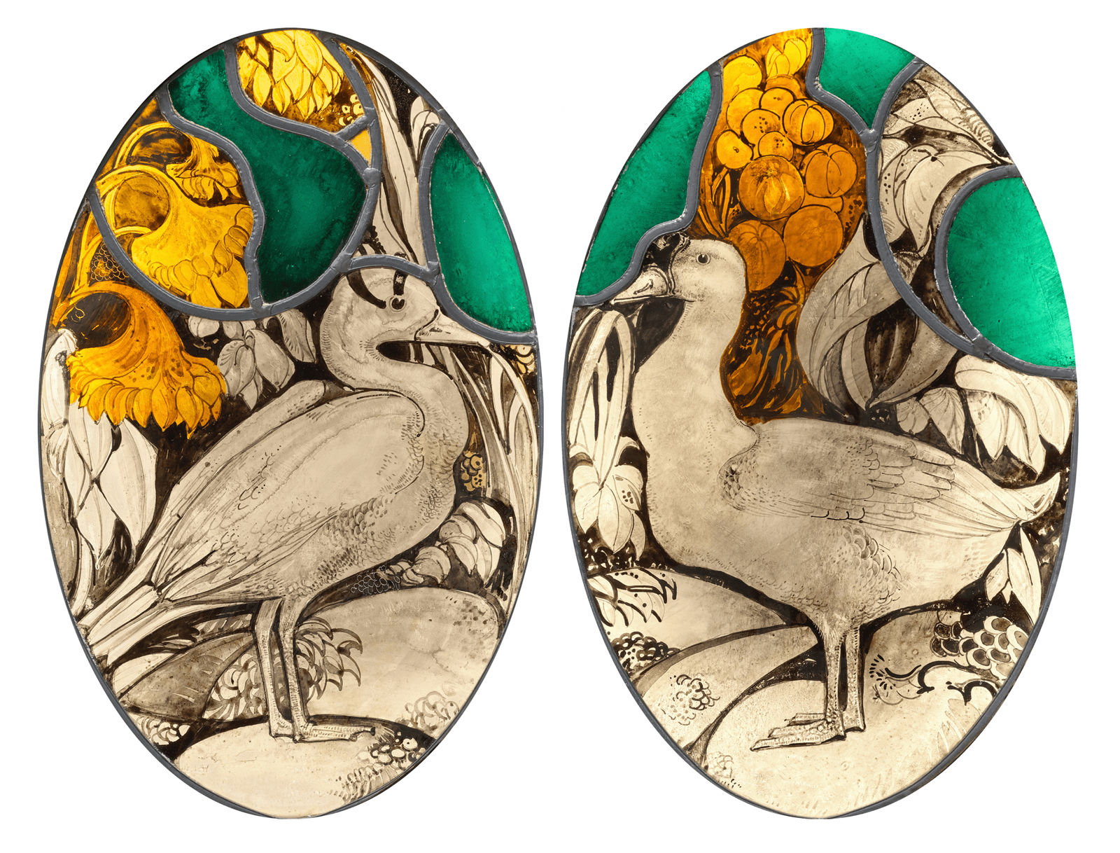 Willem van den Berg, stained glass window