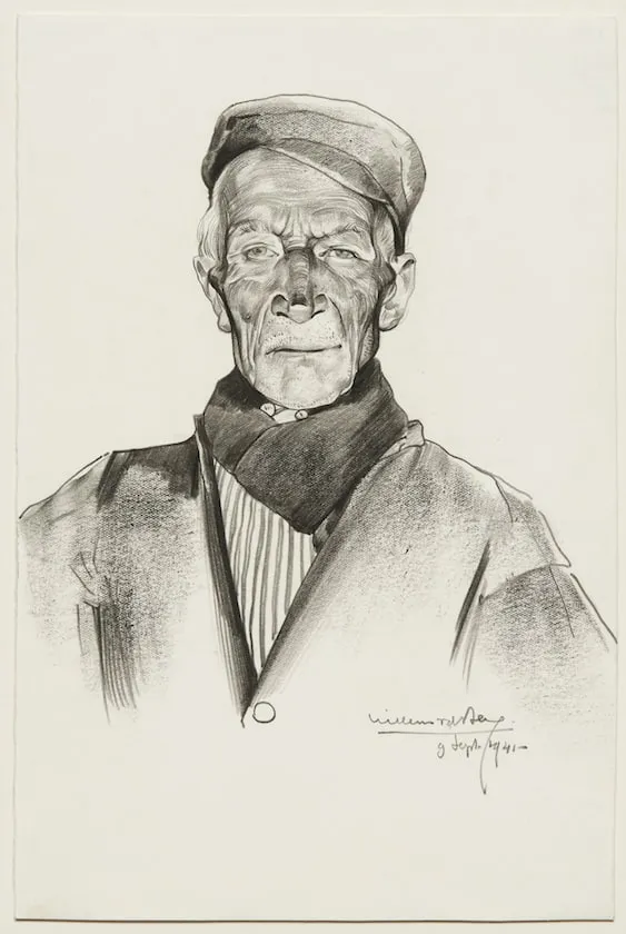 Willem van den Berg, Volendammer