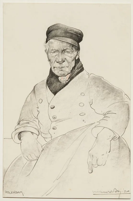 Willem van den Berg, Volendammer