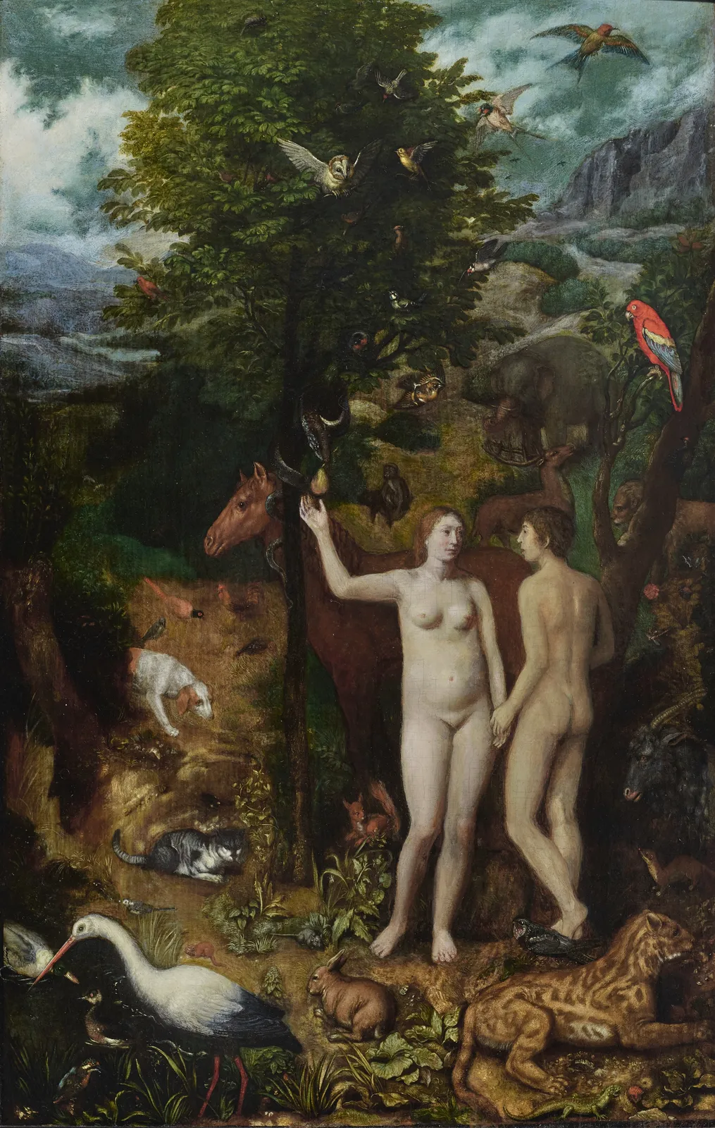 Prague School, Adam and Eve in Paradise