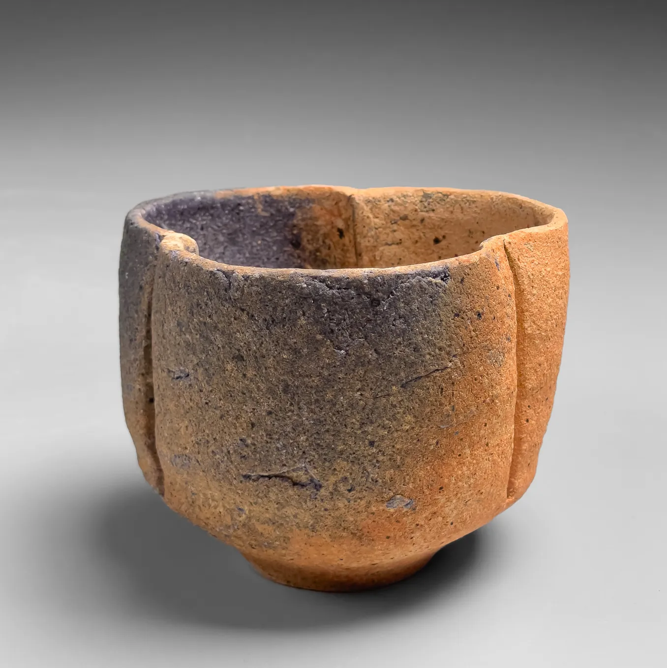 MIHARA KEN, Unglazed lobed teabowl, 2025