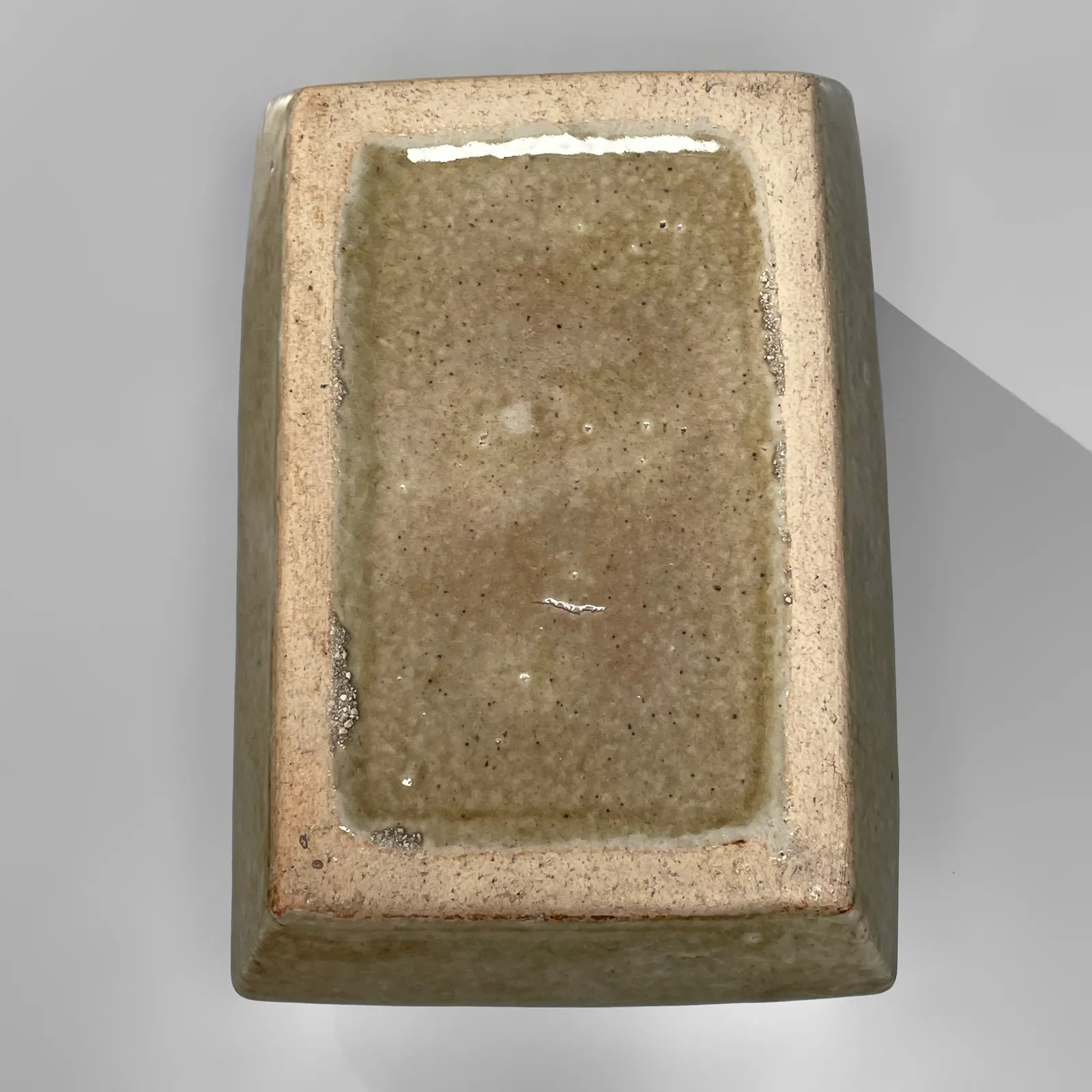 KAWAI KANJIRŌ, Rectangular box with matching cover decorated with abstract floral design, late 1940s