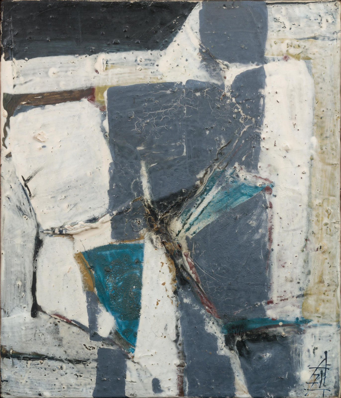 SUDA KOKUTA, Chūshō; Abstraction, 1966