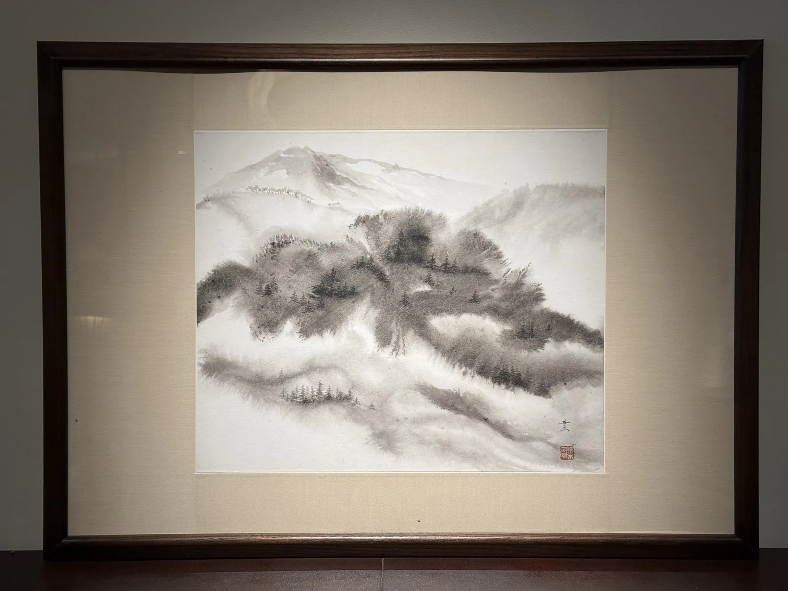 ARAKI MINOL, Mountain landscape, 1997