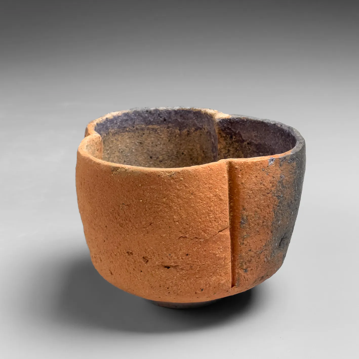 MIHARA KEN, Unglazed lobed teabowl, 2025