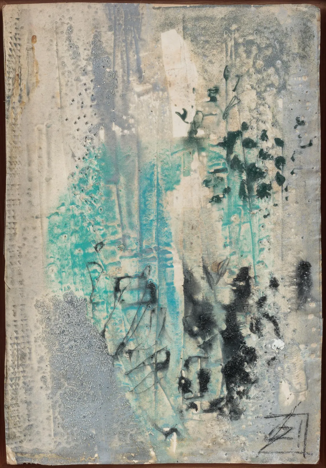SUDA KOKUTA, Chūshō; Abstraction, 1960
