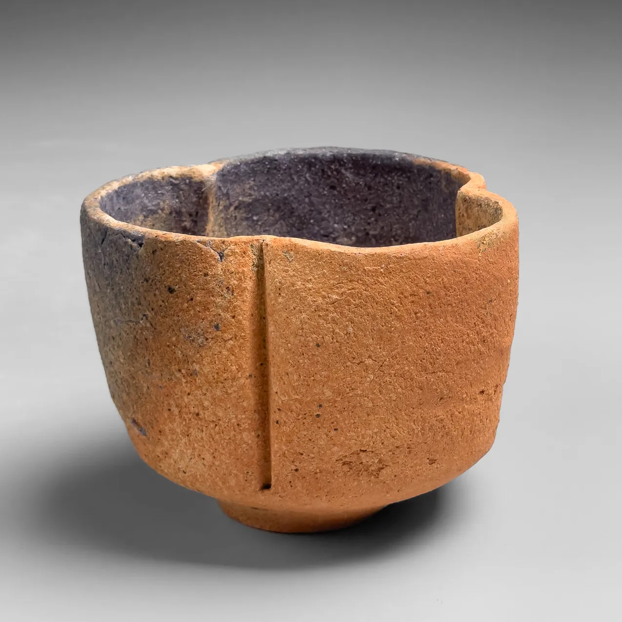 MIHARA KEN, Unglazed lobed teabowl, 2025