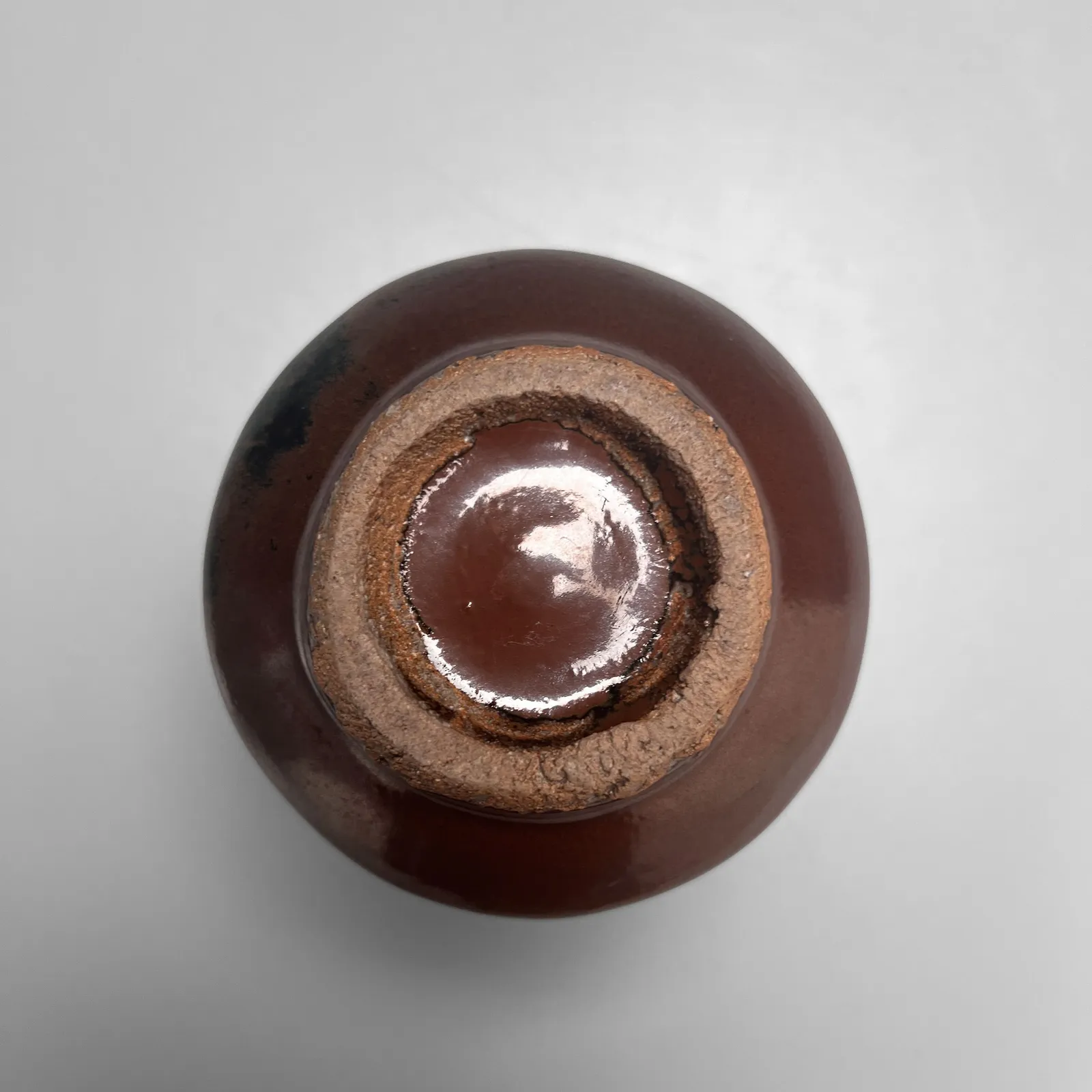 HAMADA SHŌJI, Persimmon-glazed tall winter teabowl , ca. 1968