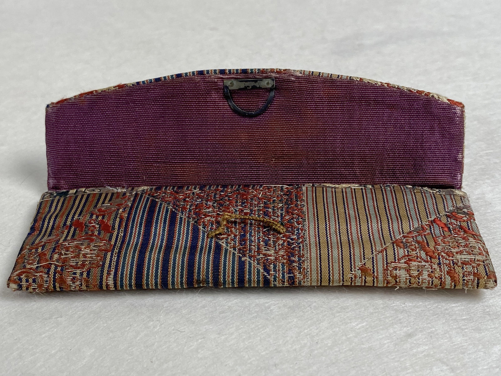 artisan's name unknown, Purple and Gold Chopstick Case , Taisho Era (1912-1926)
