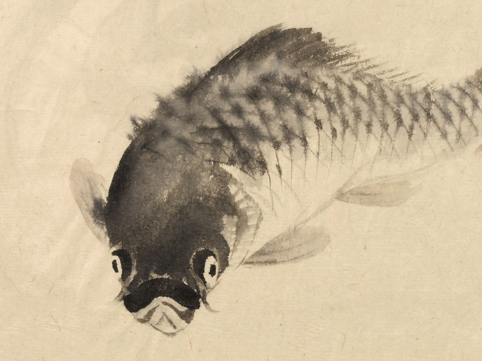 attributed, Kansetsu Hashimoto (1883-1945), carp, ca 1930 - 1940