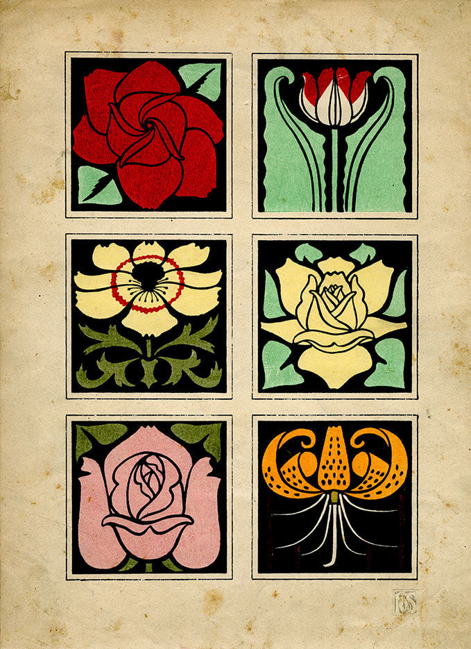 Hisui Sugiura, Hisui Kacho Zuan-shu, 1917