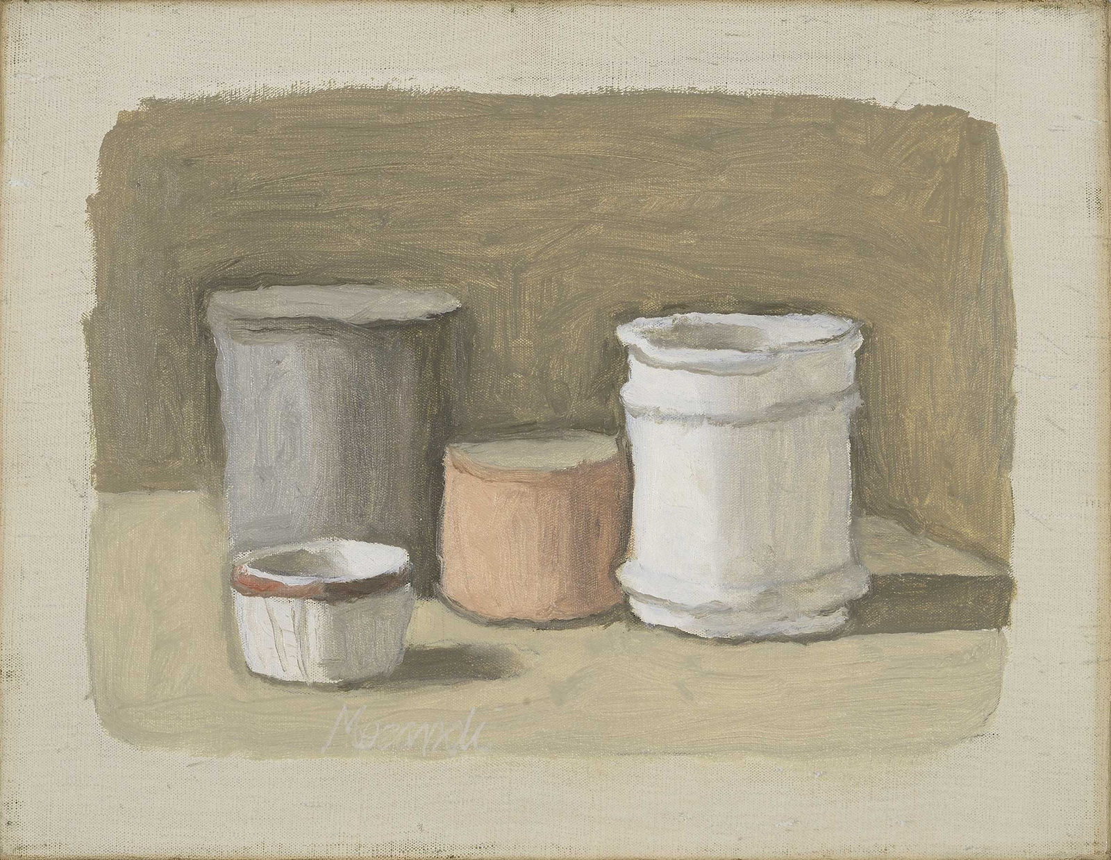 Giorgio Morandi, Natura morta , 1951