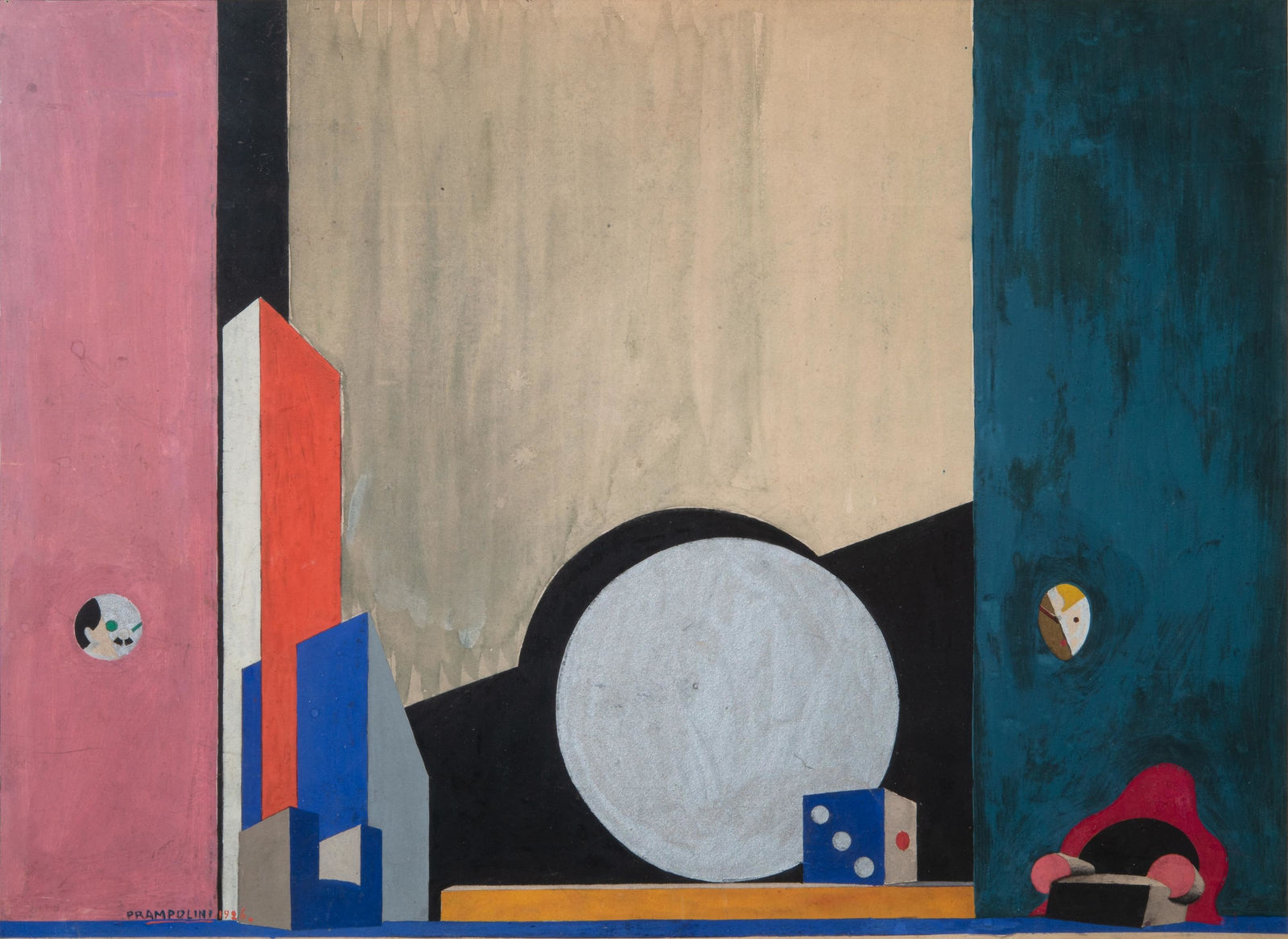 Enrico Prampolini, L'heure du Fantoche, 1926