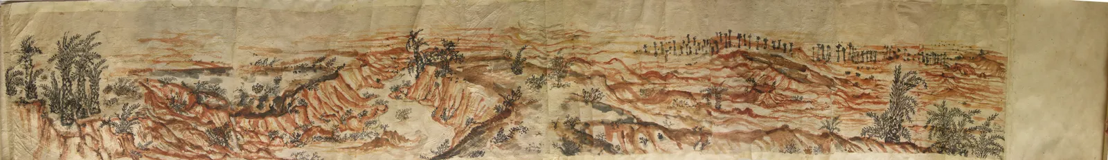 Benode Behari Mukherjee, Khoai (scroll), mid 30s